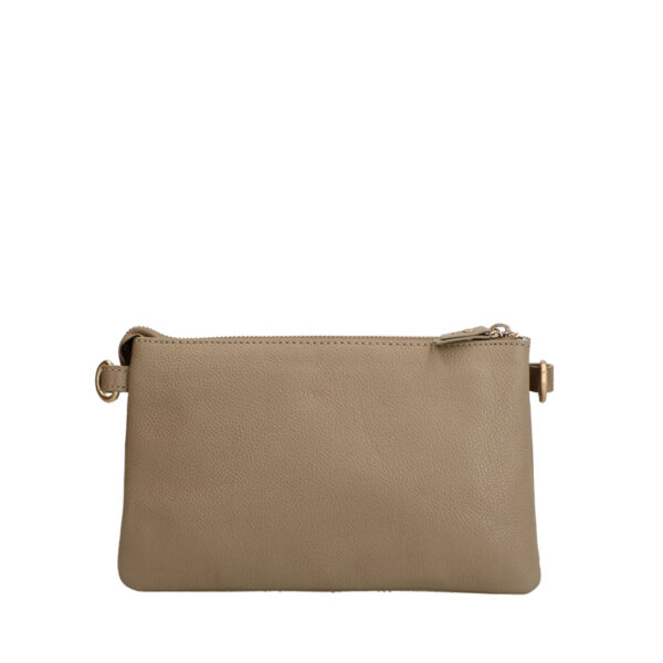 LouLou Essentiels 34CROSSBODY Royal Nappa Taupe
