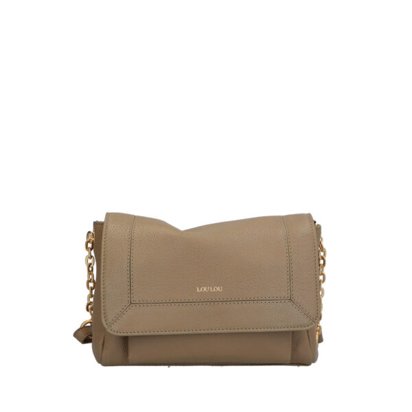 LouLou Essentiels 30CROSSBODY Royal Nappa Taupe