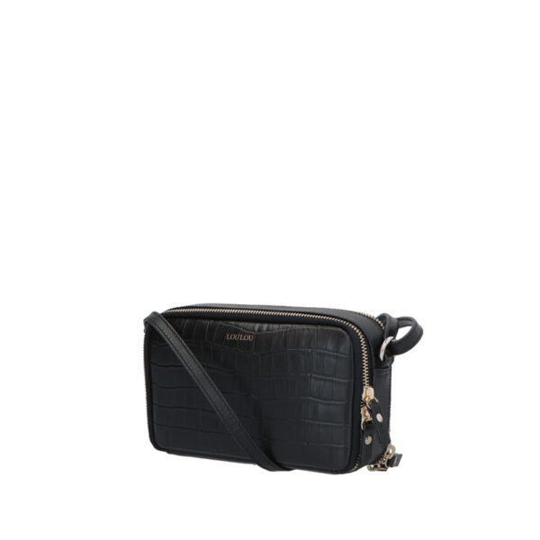 LouLou Essentiels 23POUCH Classy Croc Black