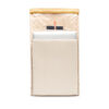 Lefrik Roll Mini 13" Printed Vichy Mustard