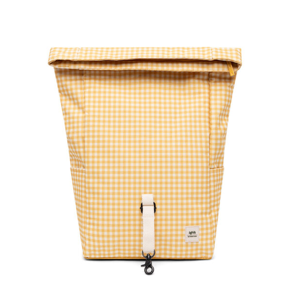 Lefrik Roll Mini 13" Printed Vichy Mustard