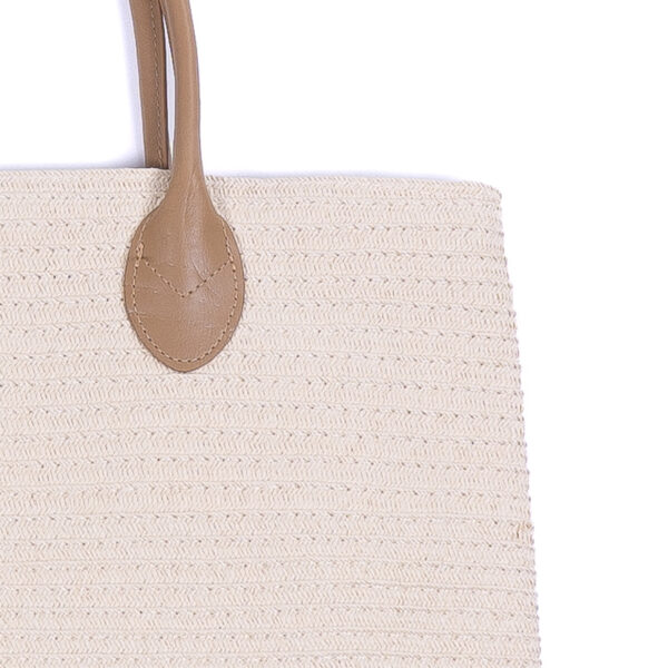 Monnq Straw Bag Magha Natural