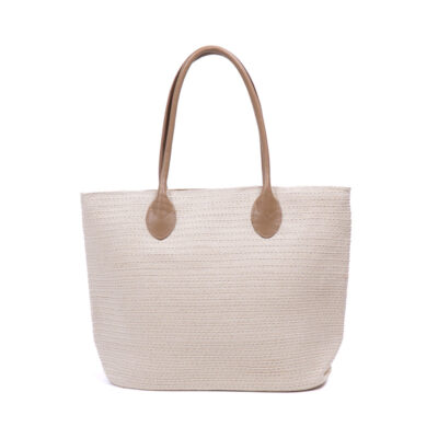 Monnq Straw Bag Magha Natural