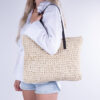Monnq Straw Bag Maha Natural