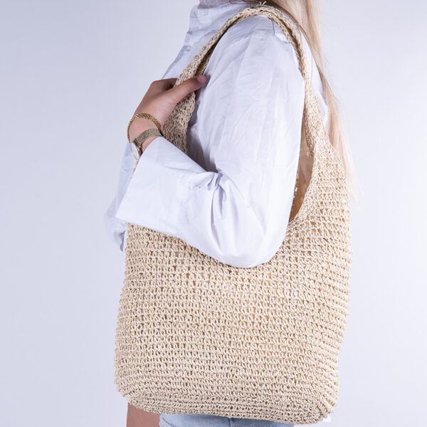 Monnq Straw Bag Mila Natural
