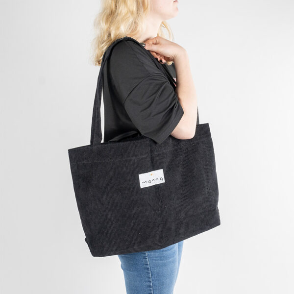 Monnq Totebag Sofia Black