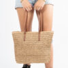 Monnq Straw Bag Metta Wheat
