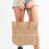 Monnq Straw Bag Tenza Wheat