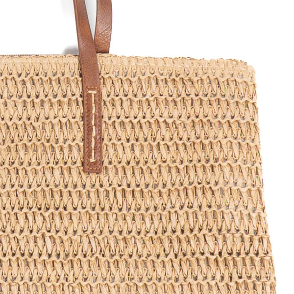 Monnq Straw Bag Metta Wheat