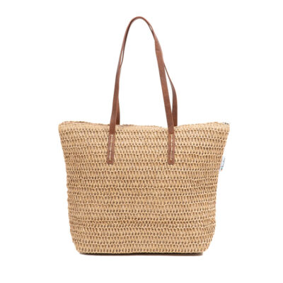 Monnq Straw Bag Metta Wheat