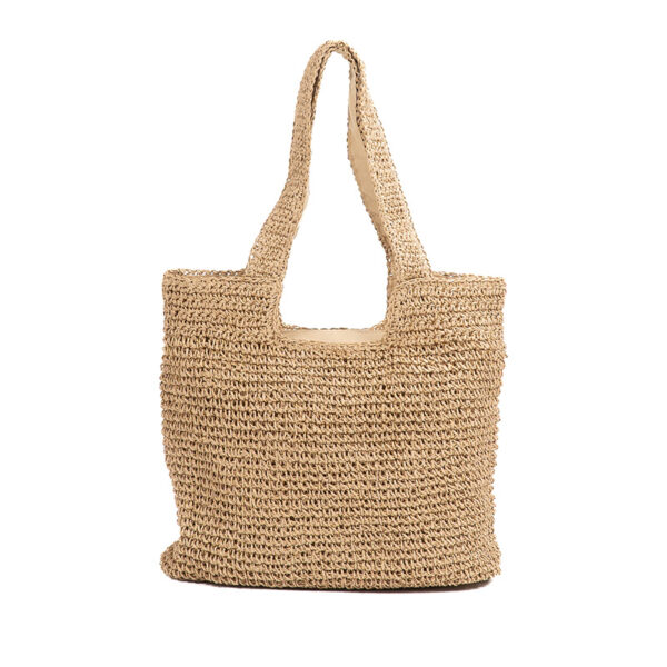 Monnq Straw Bag Nalanda Natural