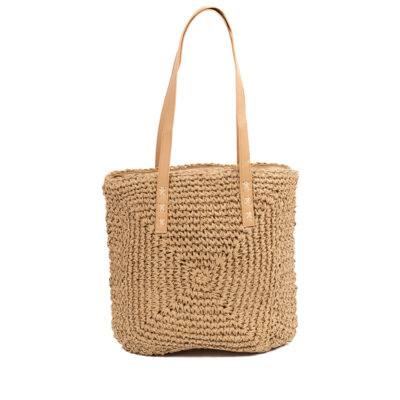 Monnq Straw Bag Naropa Wheat