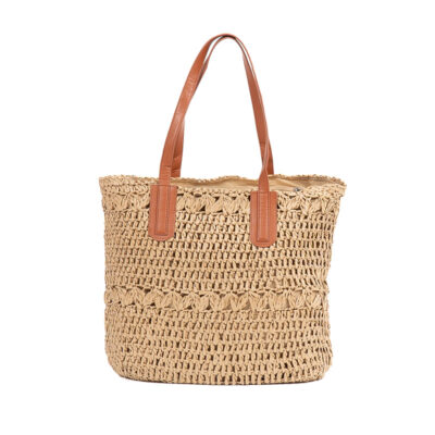 Monnq Straw Bag Tenza Wheat