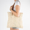 Monnq Straw Bag Nalanda Natural