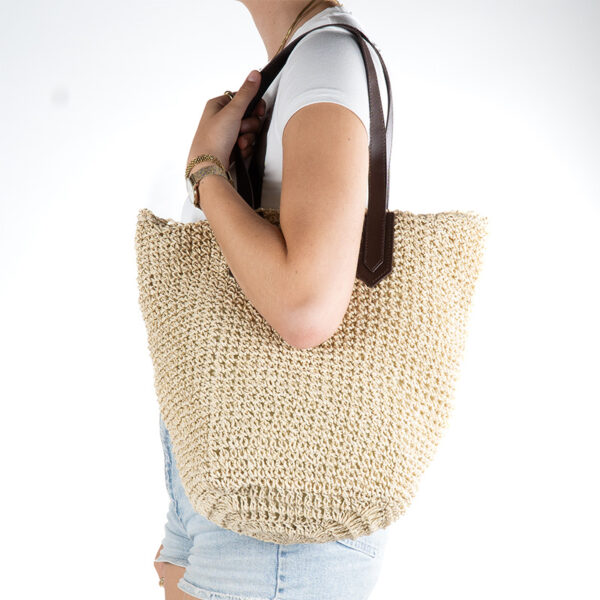 Monnq Straw Bag Trinley Natural