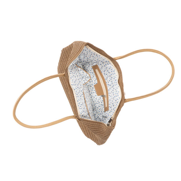 Monnq Straw Bag Magha Brown