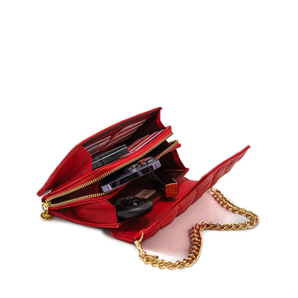 MŌSZ Kris Crossbody Phonebag Quilted Red