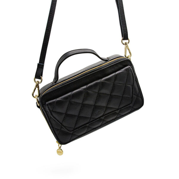 MŌSZ Naomi Crossbody Quilted Black
