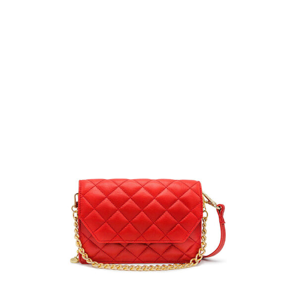 MŌSZ Kris Crossbody Phonebag Quilted Red