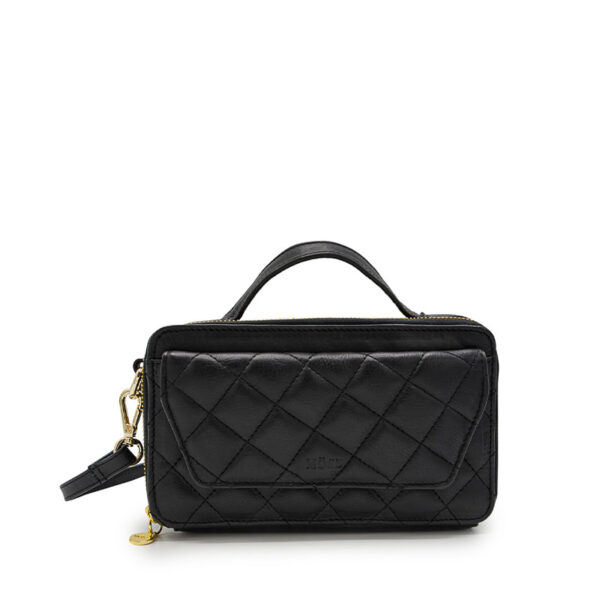 MŌSZ Naomi Crossbody Quilted Black