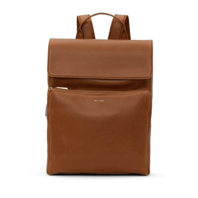 Matt & Nat Paxx Vintage Backpack Chili Matte Nickel