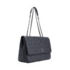 NIKKIE Braided Bag Black/Gun Metal