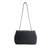 NIKKIE Braided Bag Black/Gun Metal