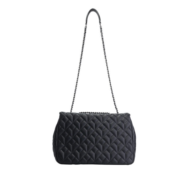 NIKKIE Braided Bag Black/Gun Metal