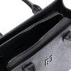 NIKKIE Dante Snake Shopper Black/Gun Metal