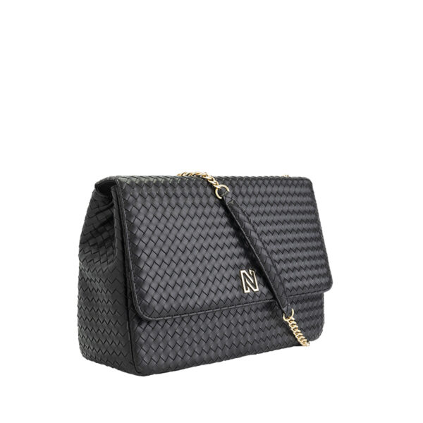 NIKKIE Braided Bag Avril Black