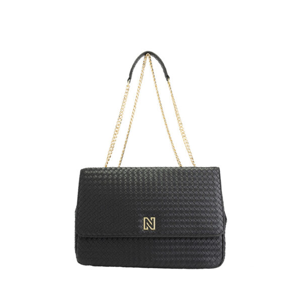 NIKKIE Braided Bag Avril Black