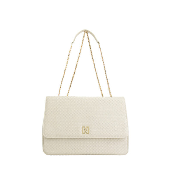 NIKKIE Braided Bag Avril Cream