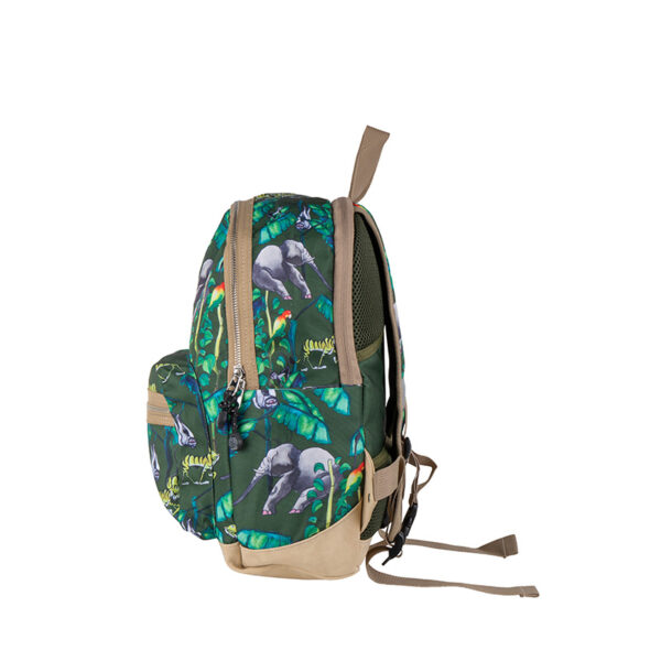 Pick & Pack Happy Jungle Backpack M Bamboo