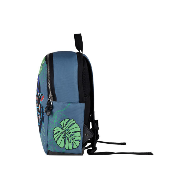 Pick & Pack Dangerous Cat Backpack M Jeans blue