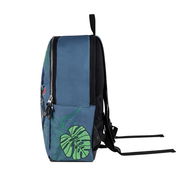 Pick & Pack Dangerous Cat Backpack L Jeans blue