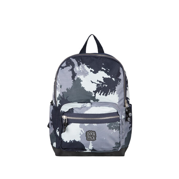 Pick & Pack Faded Camo Backpack M Grey