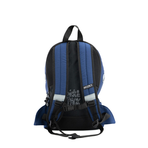 Pick & Pack Shark Shape Backpack M Visible grey