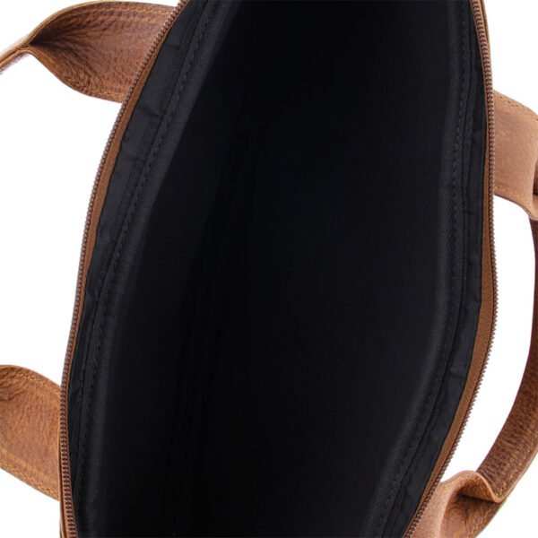 Plevier Esplanade leren sleeve/tas 15.6 Cognac