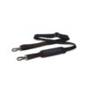 Plevier Amaril leren rugzak 15,6 inch zwart