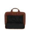 Plevier Esplanade leren sleeve/tas 15.6 Cognac