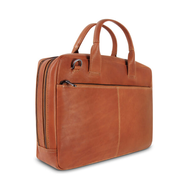 Plevier Petronas laptoptas 15.6 inch Cognac