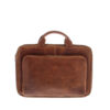 Plevier Esplanade leren sleeve/tas 15.6 Cognac