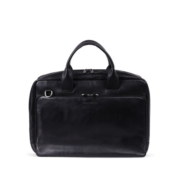 Plevier Shard leren laptoptas 15