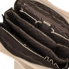 Socha Genuine Leather Diamond Business Bag 15.6" Black