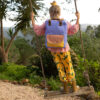Sticky Lemon backpack large | farmhouse | envelope | blooming purple