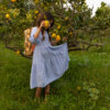 Sticky Lemon backpack large | farmhouse | special edition lemons | soil green
