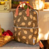 Sticky Lemon backpack large | farmhouse | special edition lemons | soil green