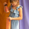 Sticky Lemon bottle bag | farmhouse | morning fog