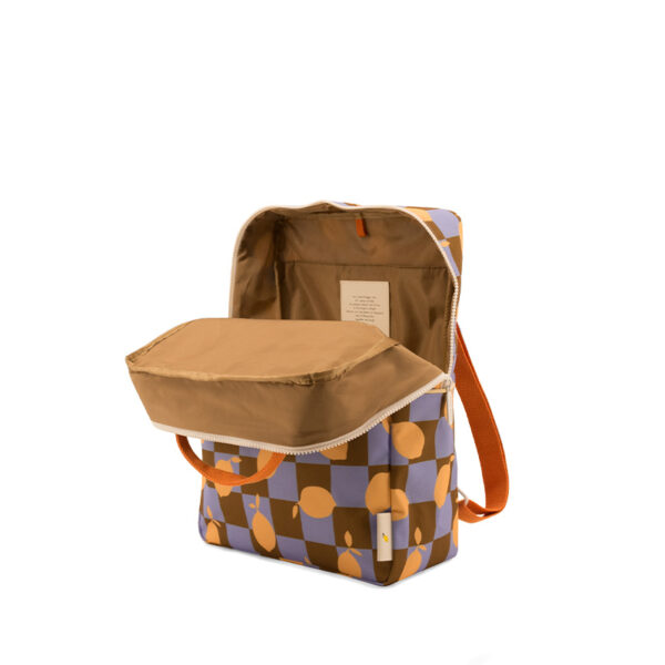 Sticky Lemon backpack large | farmhouse | checkerboard | lemons