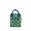 Studio Ditte Small Backpack Blocks - Green-blue